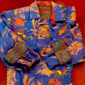 Robert Graham Limited Edition, 2X, long sleeve shirt.